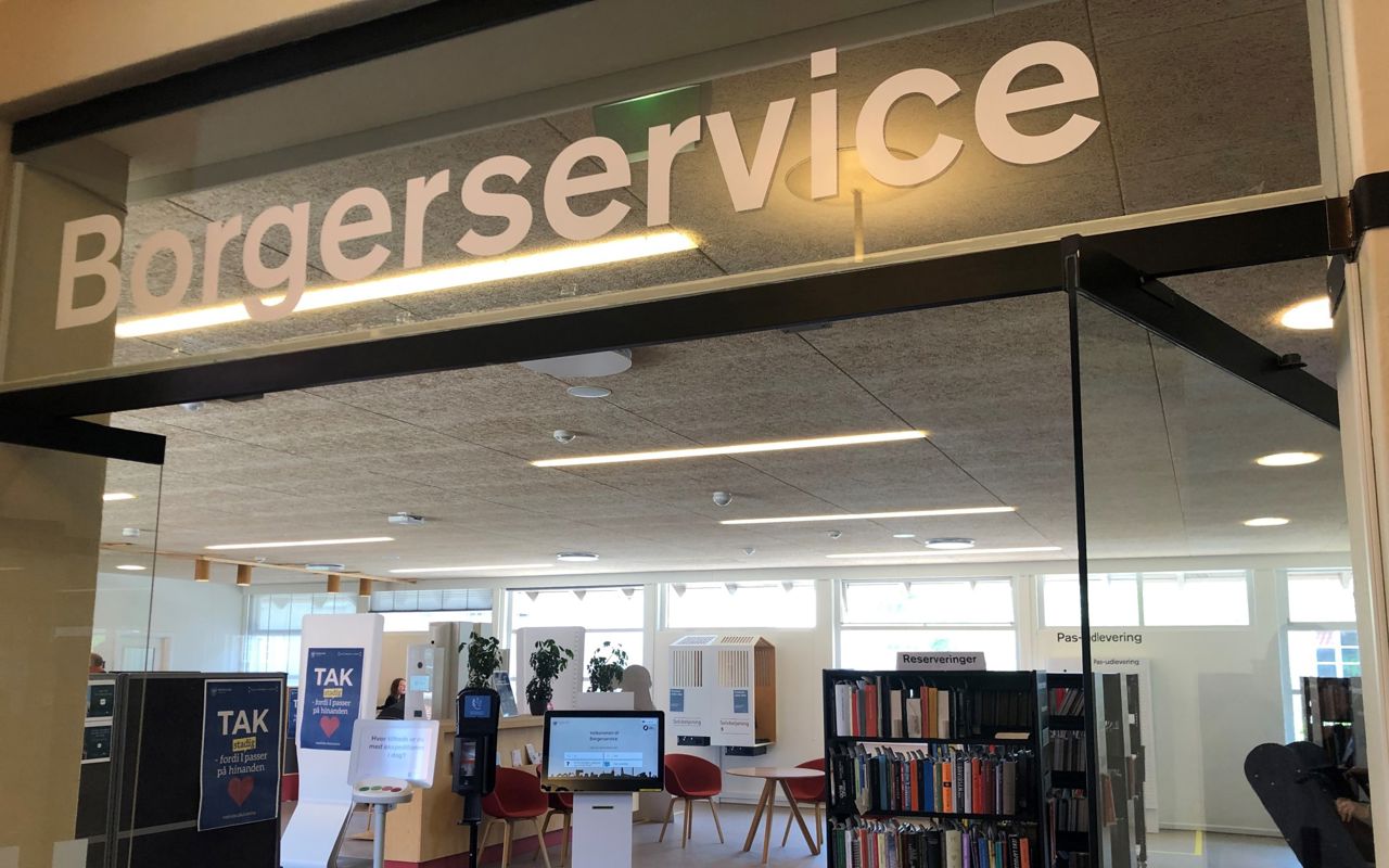 Borgerservice på Roskilde Bibliotek