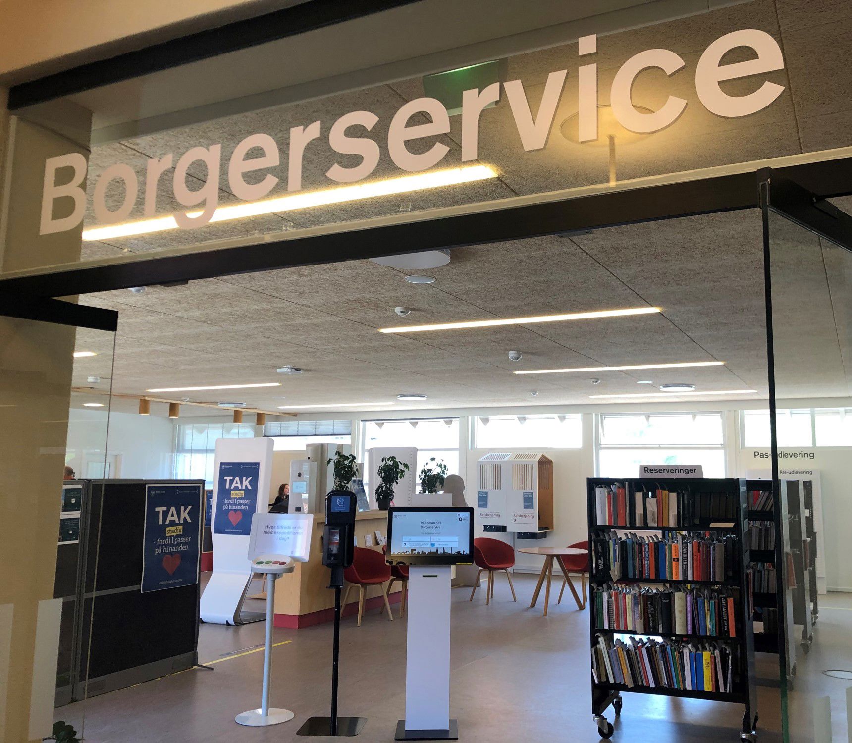 Borgerservice på Roskilde Bibliotek