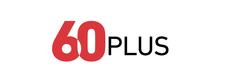 60 plus logo