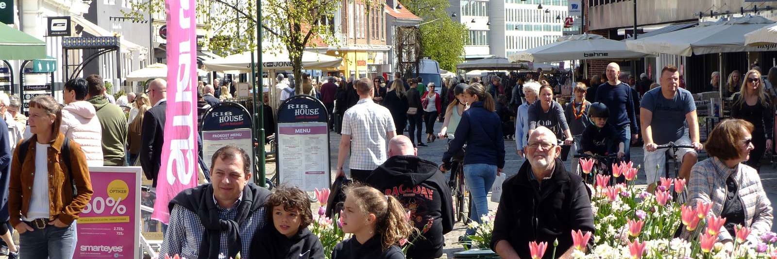 Gågaden i Algade
